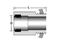 Champion Fiberglass® 2-Inch ID Box Connector with Gasket Joint