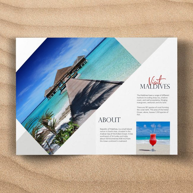 Megastore 18x12 Full Color Brochure - Customizable Marketing Materials - Image 1