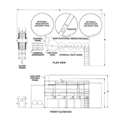 DMP 4000 GPM Waste Volume Batch Treatment System - BT Series - Image 2