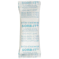 Alpha Pack Silica Gel Packets - 7/8x1-1/2 in - Case of 5000