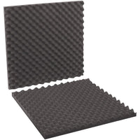 24x24 Charcoal Convoluted Foam Set