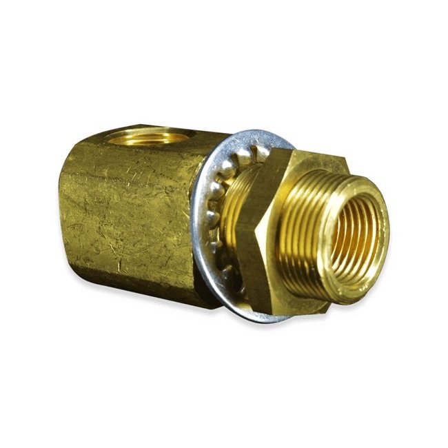 1/2 Inch (in) Female x 1/2 Inch (in) Male Bulkhead - Image 2