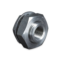 3/8-24 Female National Pipe Thread (FNPT) 303 Stainless Steel Bulkhead