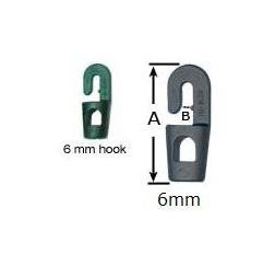 6mm Plastic Bungee Hook - Image 1
