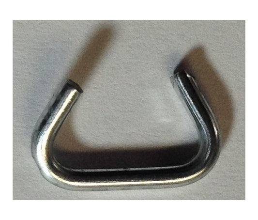 Galvanized Hog Ring - Single & Double Crimp - Image 1