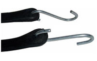 Heavy-Duty 31-Inch Rubber Tarp Strap with S-Hooks