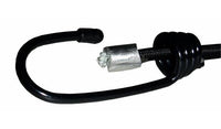 Premium Black Polypropylene Bungee Cord Assembly with Aluminum Stop