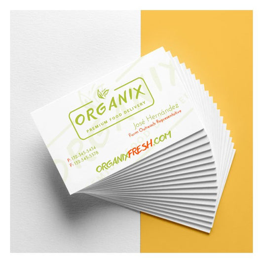 32pt Megacolor Fill Business Card - 9x4 Dimension - Image 1
