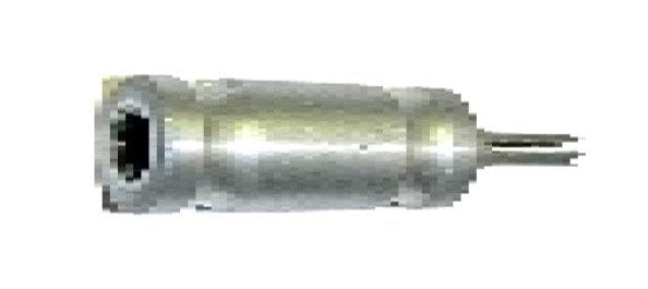 1/8 Inch (in) Diameter and 2 Inch (in) Length Butterfly Round Toothed Punch - Image 1
