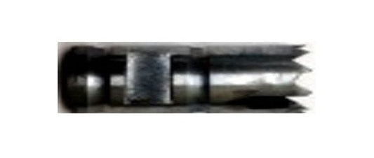 7/16 Inch (in) Diameter and 2 Inch (in) Length Butterfly Round Toothed Punch - Image 1