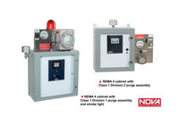 Model 420 D1 or D2 Carbon Dioxide Analyzer, with cabinet purge systems for hazardous areas