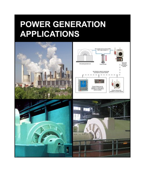 Model 436N7MC, Tri-Gas Analyzer for Hydrogen Cooled Power Generators, Gas Detector and Controls in Explosion-proof Cabinet - Image 1