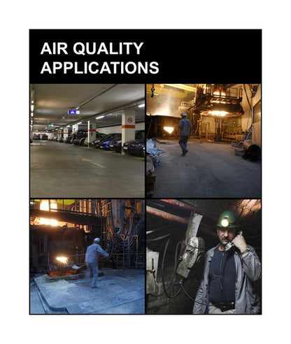 Nitrogen Dioxide Alarm Monitor, 2 remote sensors - Image 2