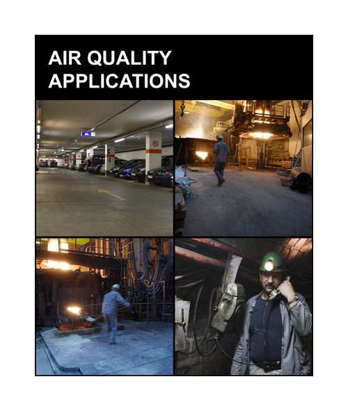 Nitrogen Oxide Alarm Monitor, 2 remote sensors - Image 2