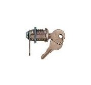 Universal 7/8" Key Cam Lock for Cabinets - Image 1