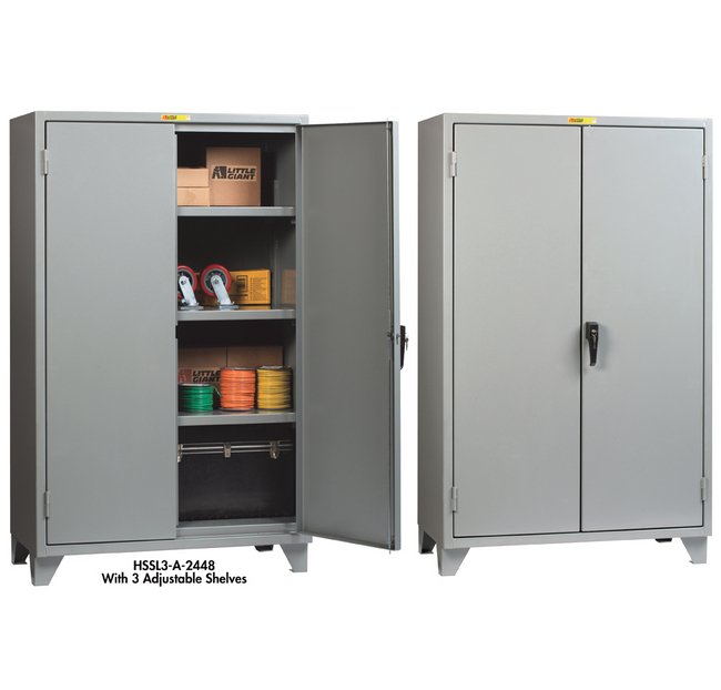 Heavy-Duty 60x30x78 Storage Cabinet for Institutional Use - Image 1