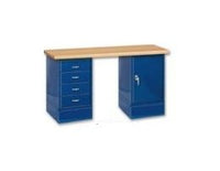 VCDB-2872-S, 275 Pound (lb) Weight Cabinet and Drawer Workbench with Drawer and Door Cabinet