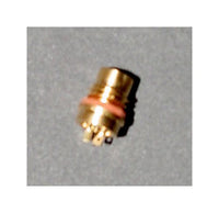 Heavy-Duty Solder Mount Transducer Receptacle, Male, 4 Pins