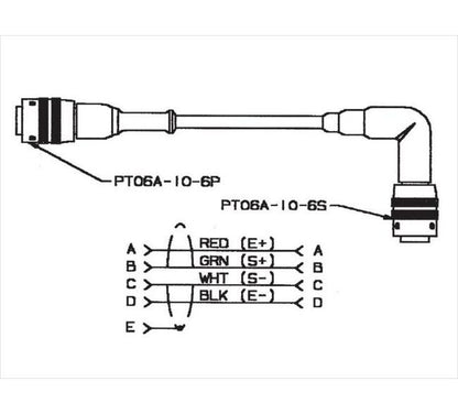 Strainsert Standard Cable Assemblies - 4 Wire 90° 20 AWG - Image 2