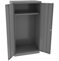 Tennsco 36x72x18 Welded Wardrobe Cabinet, Medium Gray