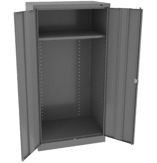 Tennsco 36x72x18 Welded Wardrobe Cabinet, Medium Gray - Image 1