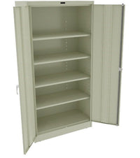 Tennsco 36"x72"x18" Unassembled Standard Storage Cabinet - Champagne/Putty
