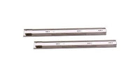 Heavy-Duty 16-Inch Full Extension Slide, 100 lbs Load Capacity, Zinc Plated