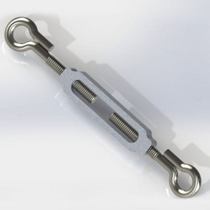 Super Strength Aluminum Eye and Eye Cable Turnbuckle - Image 1
