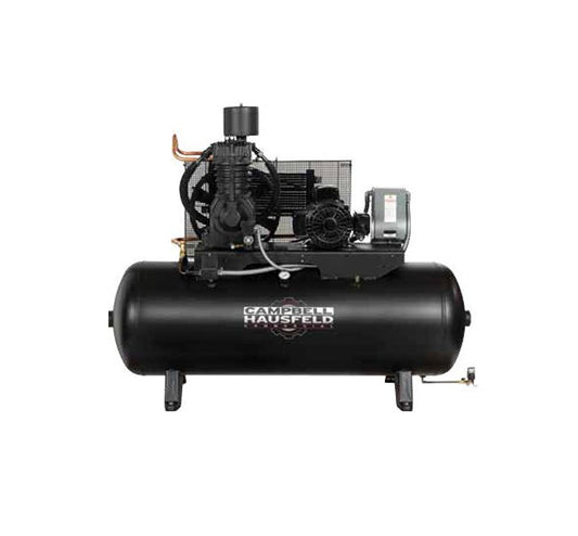 Campbell Hausfeld 80 Gallon 7.5 HP Horizontal Two-Stage Air Compressor - Image 1