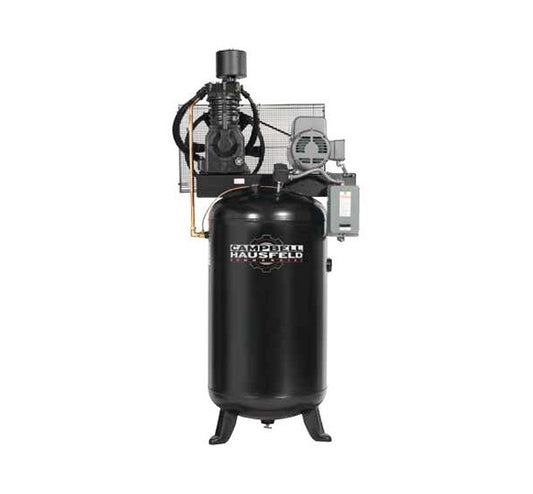 Campbell Hausfeld 80 gal Vertical Two-Stage Air Compressor - Image 1