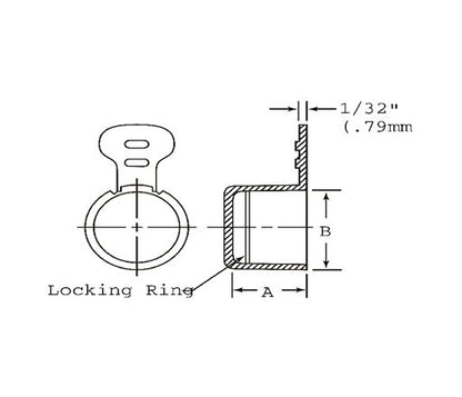 Y Series - Tear Tab Caps for NPT Threads - LDPE Material - Image 2