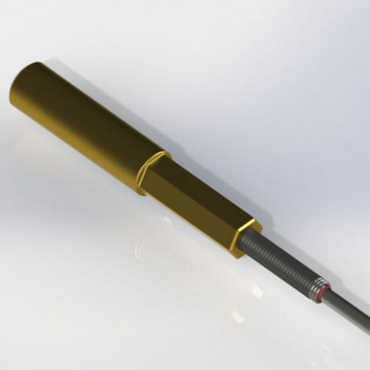 0.38 Inch (in) Diameter (C) Brass Cap Terminal - Image 1
