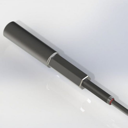 0.25 Inch (in) Diameter (C) Plated Steel Cap Terminal - Image 1