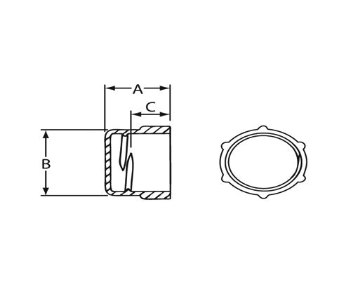 Red Low-Density Polyethylene Quick Fit Caps - M20 x 1.5 - Image 2