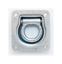 Zinc-Coated Rope Ring for Secure Cargo Restraint