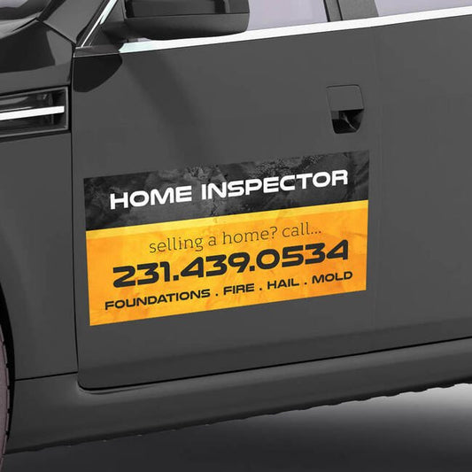 Megastore 12x24 Medium Car Door Magnets Pair - Image 1