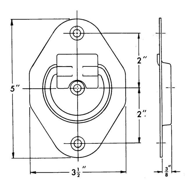 Zinc Coated Rope Fitting for Cargo Restraint - Image 2