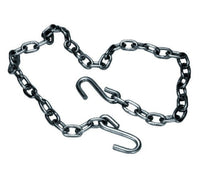 Heavy-Duty 1/4" Trailer Safety Chains with Grade 30 Plus "S" Hooks