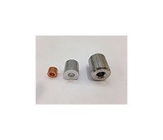 0.500 Inch (in) Length and 1/4 Inch (in) Cable Diameter Carbon Steel Stop - Image 1