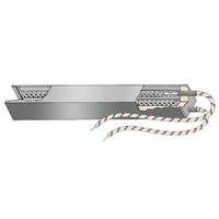 0.375 Inch (in) Inside Diameter and 2.590 Inch (in) Dimension L Carbon Steel Eye Terminal