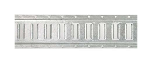Heavy-Duty E Track Horizontal - 10 ft Galvanized Steel - Image 1