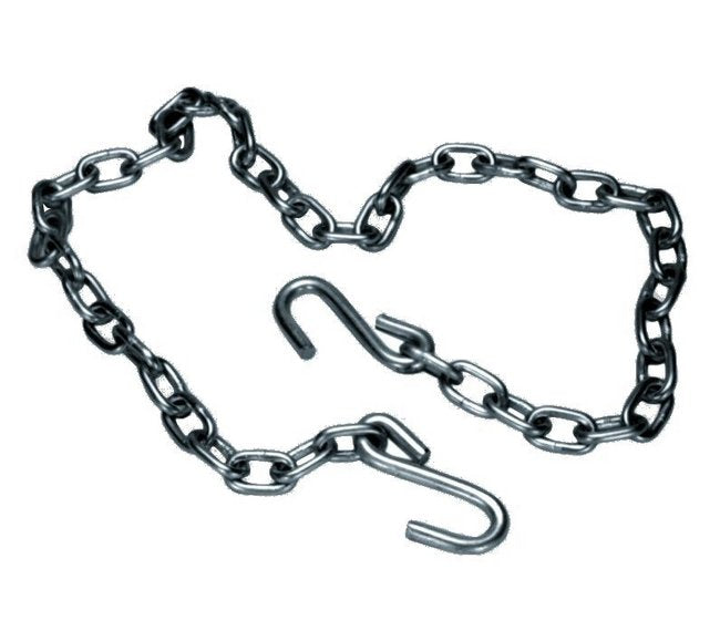 Heavy-Duty Trailer Safety Chains with 3/16" S Hook - Image 1