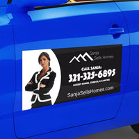 Megastore 10x20 Small Car Door Magnet Pair