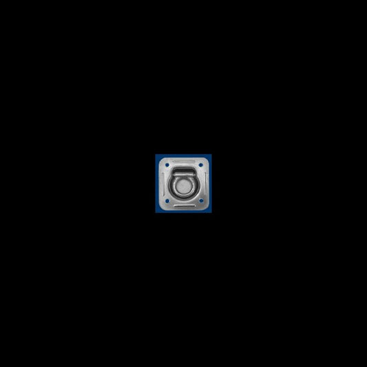 Heavy-Duty Zinc-Coated Recessed Ring - Image 1