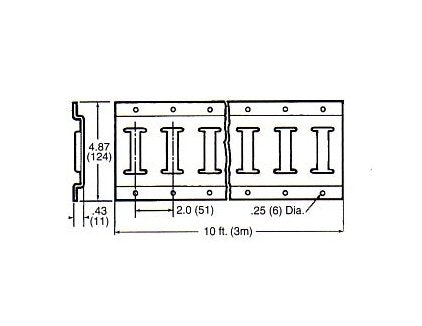 Heavy Duty 10ft E Track Horizontal Cargo Restraint System - Image 2