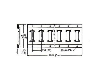 Heavy Duty 10ft E Track Horizontal Cargo Restraint System - Image 2