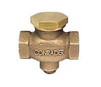 3/4 Inch Cast Brass Horizontal In-line Check Valve