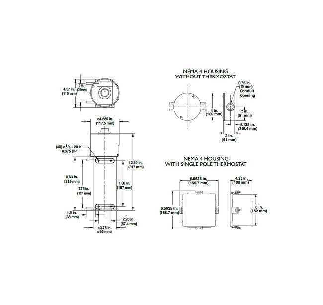 CAST-X 1000 Circulation Heater - High-Pressure Aluminum Heater - Image 2