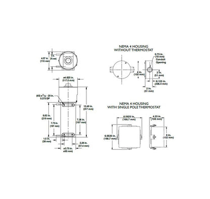 CAST-X 1000 Circulation Heater - High-Pressure Aluminum Heater - Image 2