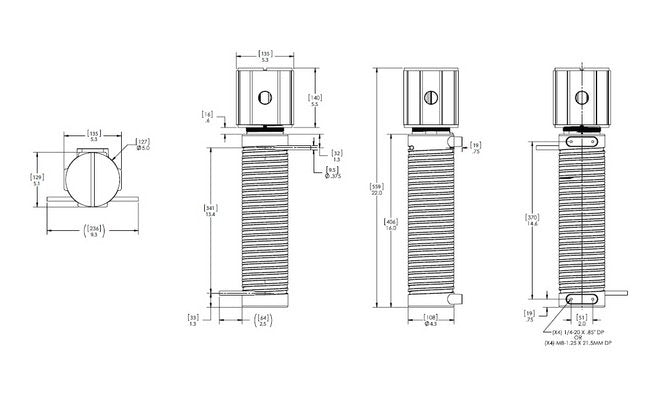 CAS PUR-X 2000 Replaceable Tube Circulation Heater for Semiconductor Processes - Image 2
